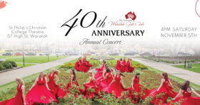 40th Anniversary Concert 4pm Saturday November 5th